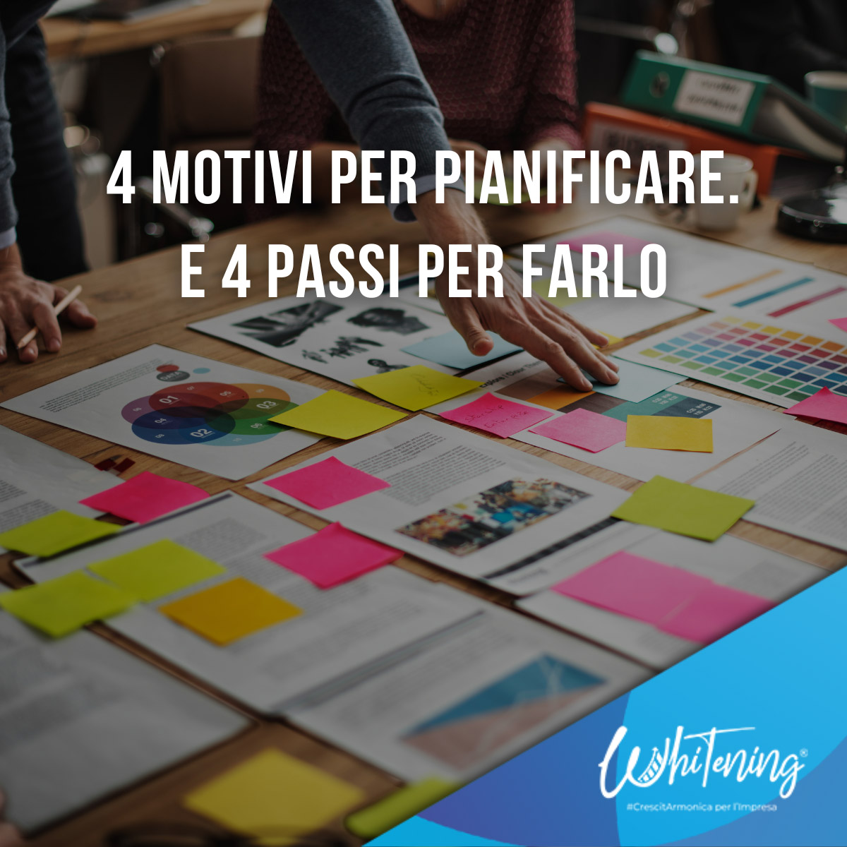 4 motivi per pianificare. E 4 passi per farlo