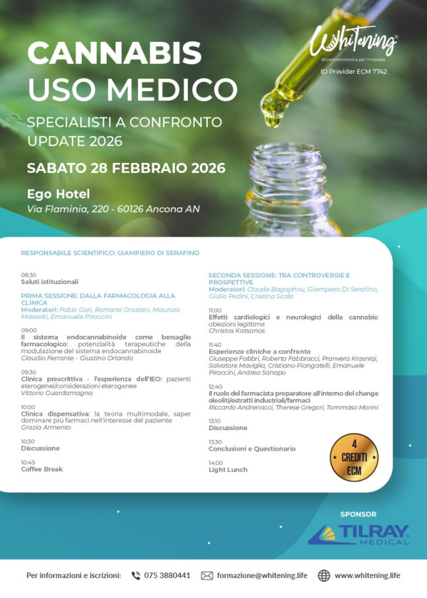 Cannabis uso medico: specialisti a confronto Update 2026