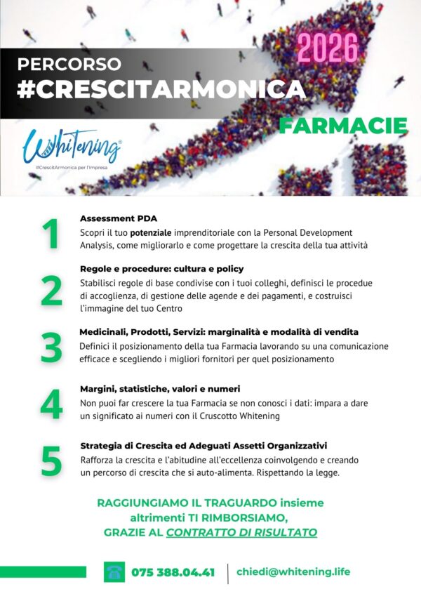 #CrescitArmonica FARMACIE