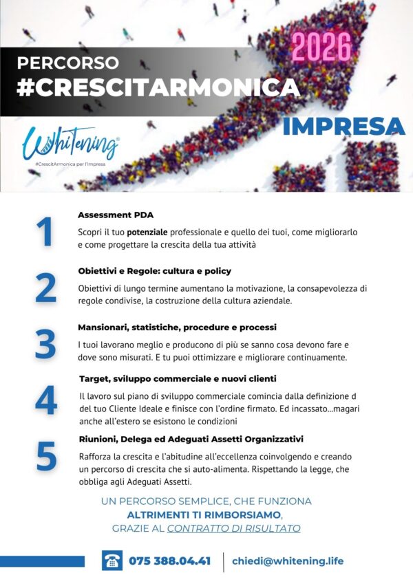 #CrescitArmonica Impresa