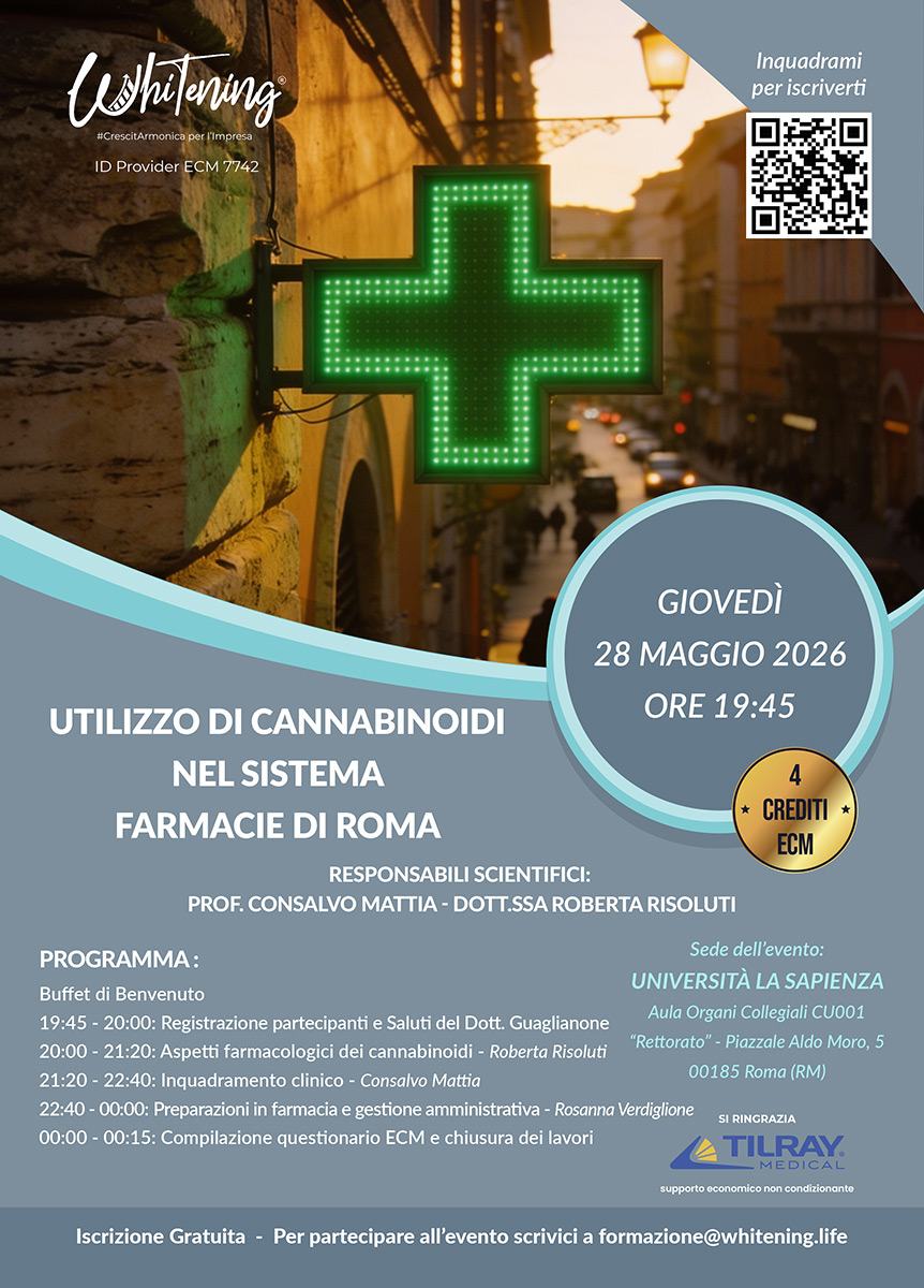 Utilizzo di cannabinoidi nel sistema Farmacie di Roma